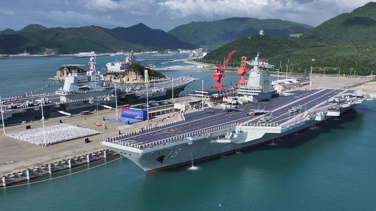 快新聞／威脅擴大！中國「福建號」航母正式服役　恐形成「全年無休」壓迫模式