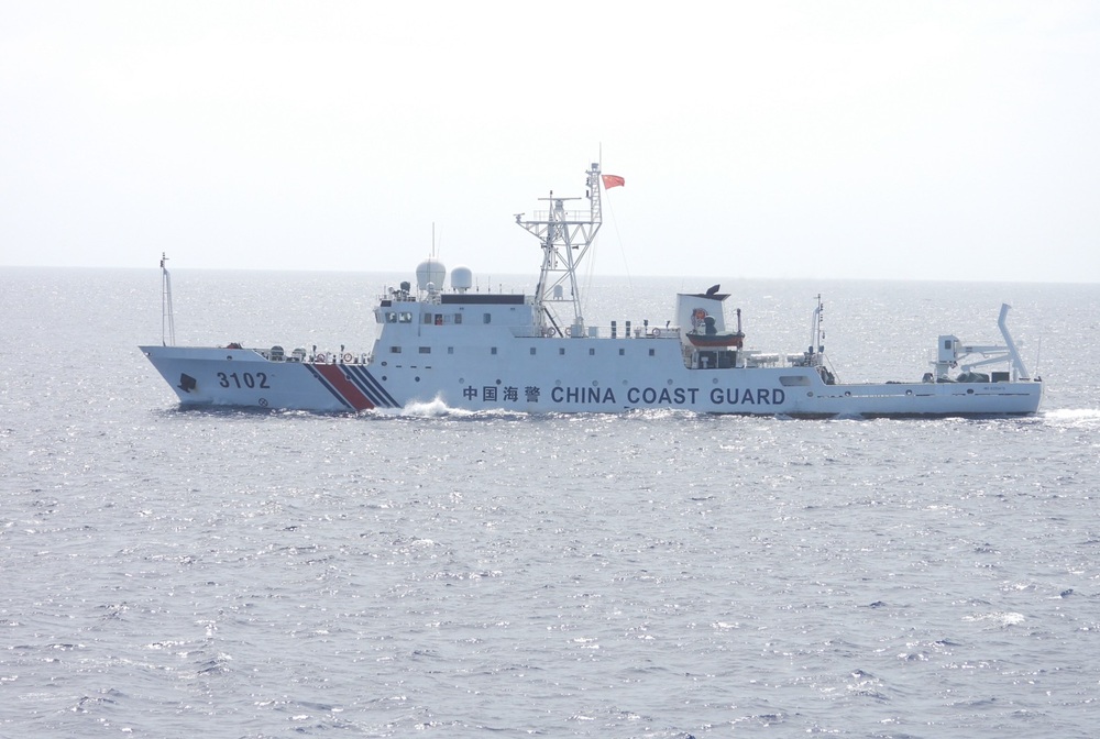 關船舶自動辨識系統 中國海警船國慶日闖東沙海域挑釁