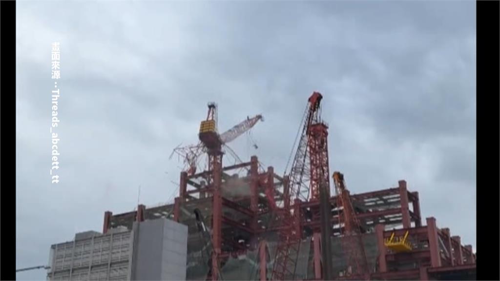 新北三重工地工安意外！　2吊塔突墜落釀3傷1死
