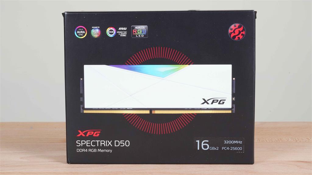 3C／顏色配的好　產品賣到飽！ADATA XPG SPECTRIX D50 RGB D4–3200 16G x2