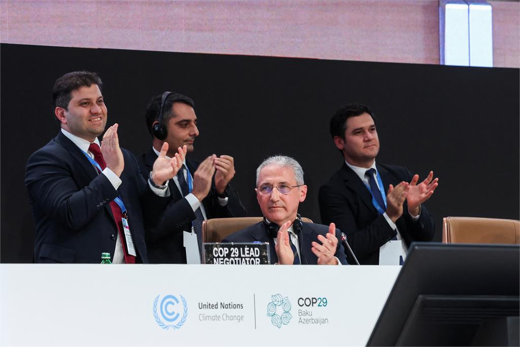 COP29氣候融資協議達成　每年3千億美元助成員國