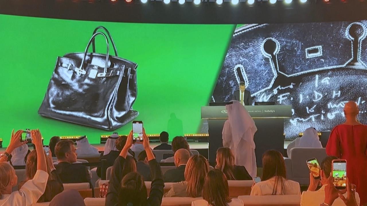 伴我環遊世界! 珍柏金親簽"柏金包"拍賣 富豪爭相競標