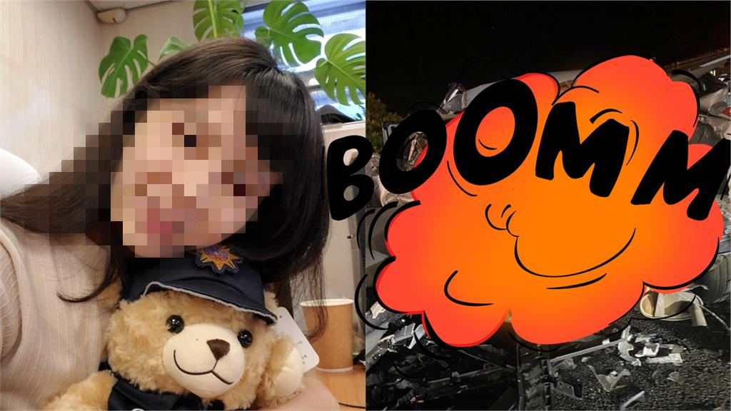 反詐女神「6車連環撞」魂斷國道！現場畫面曝…「前後夾擊」車尾全爛