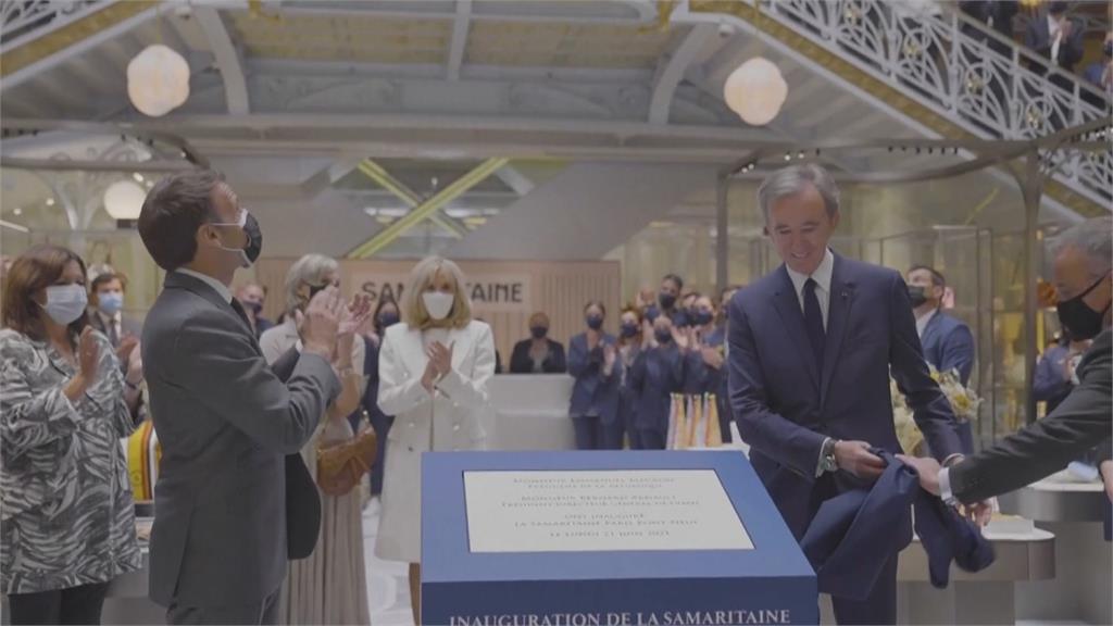 歷時16年整修　法國150年歷史莎瑪利丹百貨重新開幕