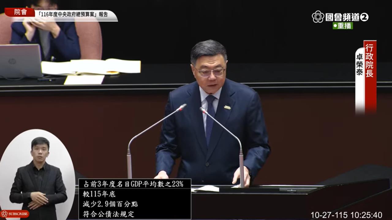 攻破賴士葆「腦迴路」！卓榮泰嗆：發10萬都可以