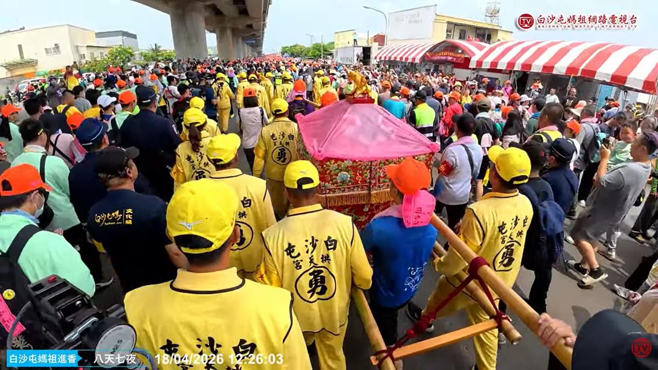 快新聞／「世紀雙媽會」落空！白沙屯媽祖中午進龍井「大甲媽到大肚」