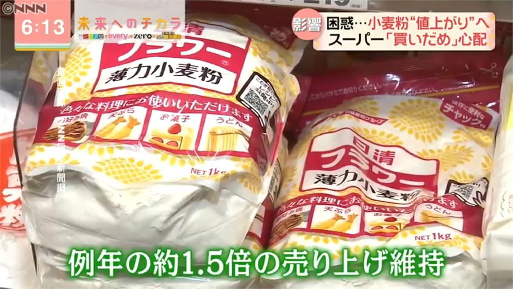 都被中國搶光光！日本進口小麥價將調漲5.5％
