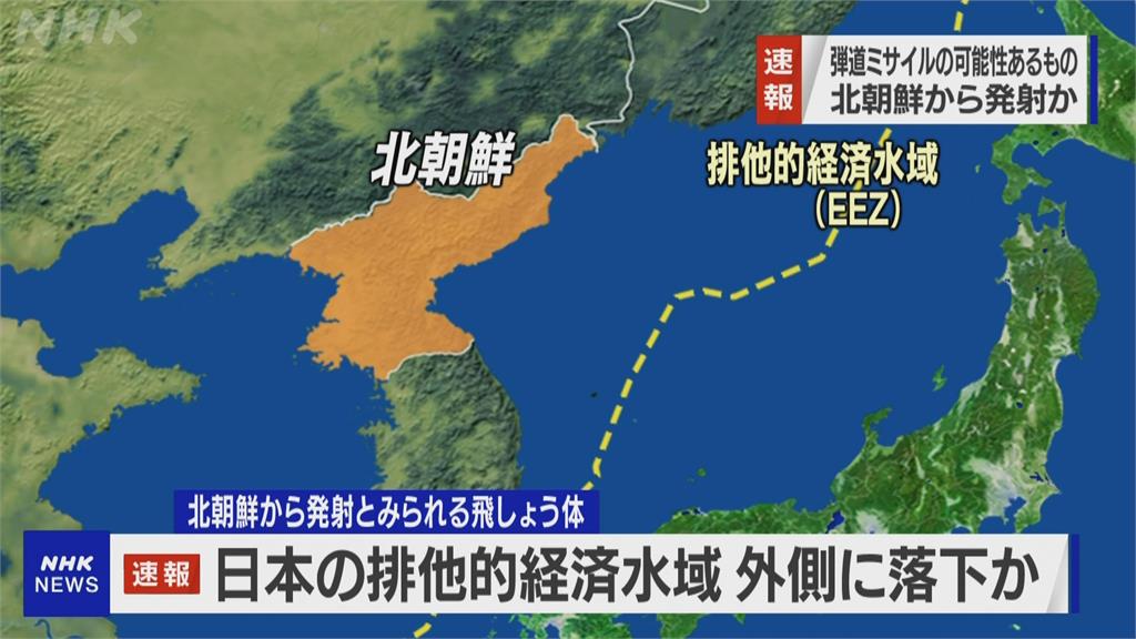 正值中國外長訪南韓　北朝鮮又射了「朝日本海射2枚彈道飛彈」