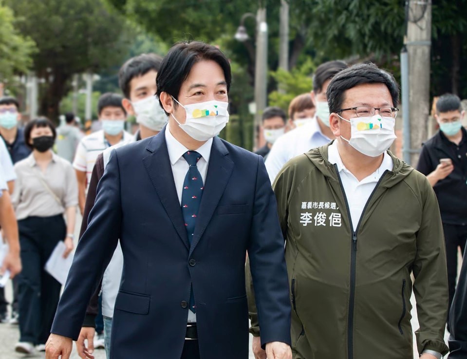 快新聞/曝李俊俋的使命感 賴清德:化焦慮為行動「明天回家投票」