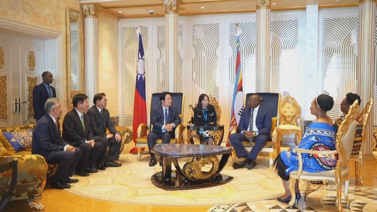 突破中國封鎖！賴總統成功出訪史瓦帝尼　多家國際媒體關注