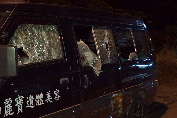 遺體美容公司遭警告  4惡煞深夜砸7車