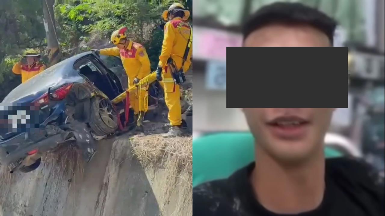 18歲無照眼鏡猴「山路飆車」撞死好友!副駕阿志頭竟在醫院「詭異訕笑」畫面流出