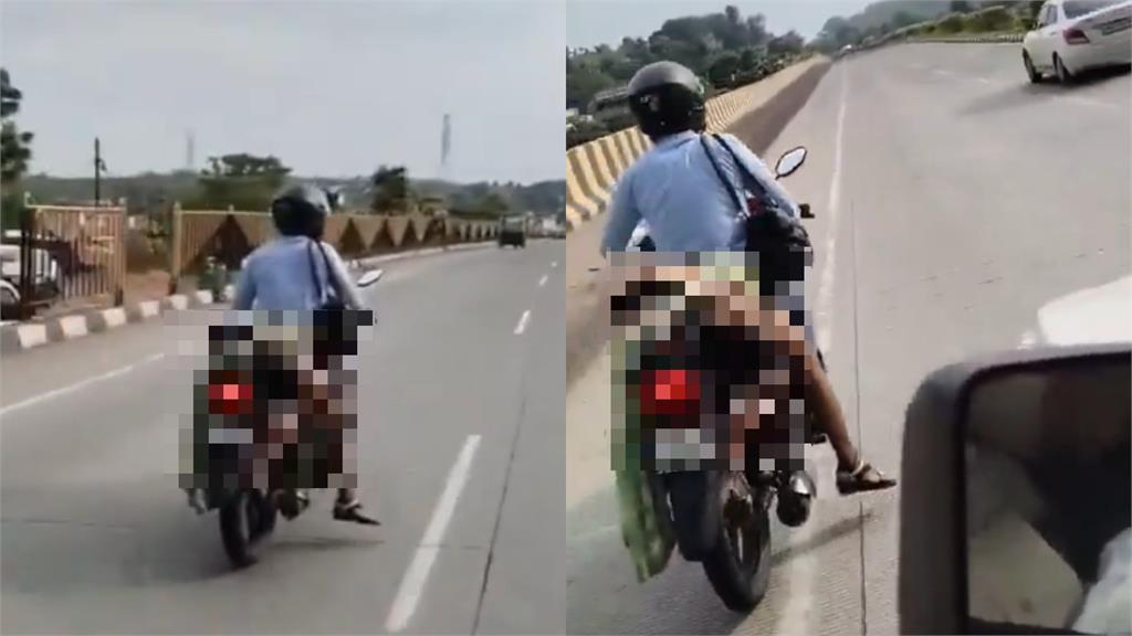 愛妻遭輾斃血肉模糊！夫哭喊求救沒人理竟「抬變形遺體綁機車」載回家