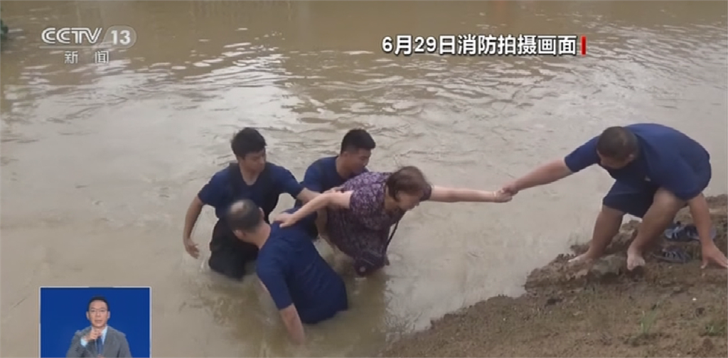 撥水式暴雨襲擊 江蘇上海也拉警報