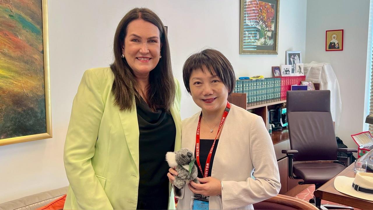 快新聞／感謝國會議員挺台！見澳洲立法防中國滲透　范雲感嘆：想想台灣