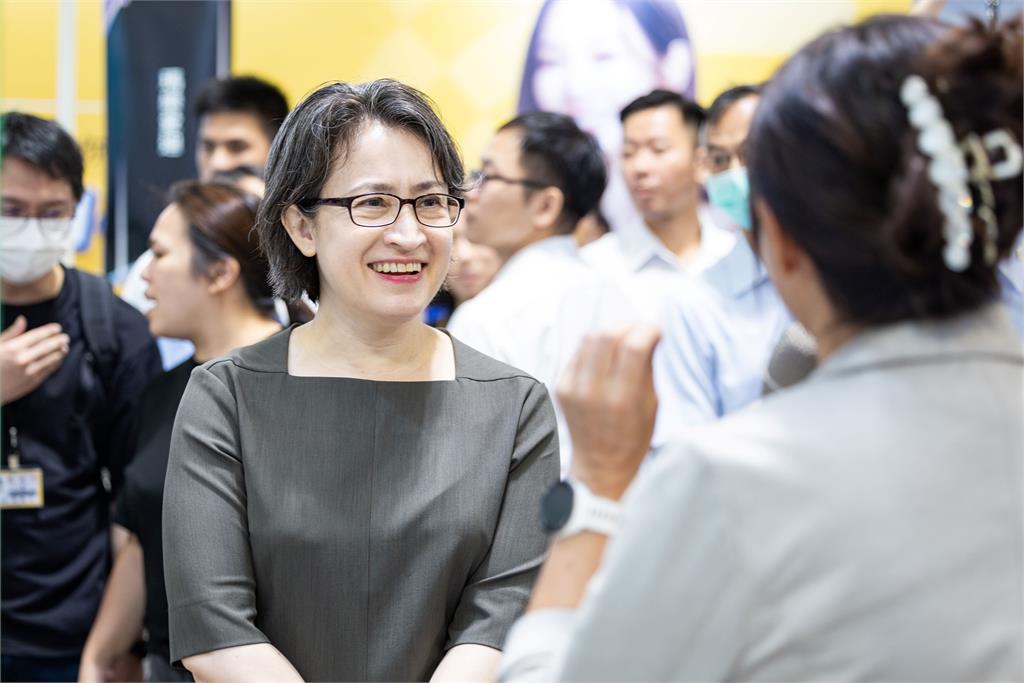 快新聞／蕭美琴出席未來商務展　盼持續向世界展現台灣AI實力