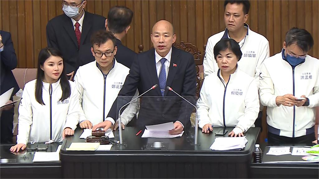 揭秘! 卓揆.韓國瑜"折衷三法案"  傳遭朱.傅否決