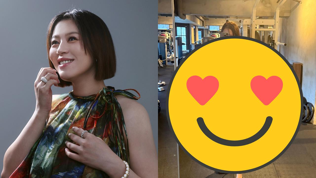 健身房「瑜珈褲正妹」起伏太猛！一抬頭「竟是劉品言」產後4個月反差震撼網：好厲害