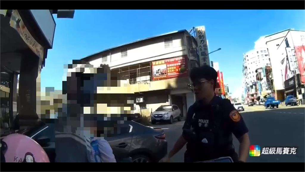 苗栗員警取締違停見女童癱在地　「警急」鳴笛送醫