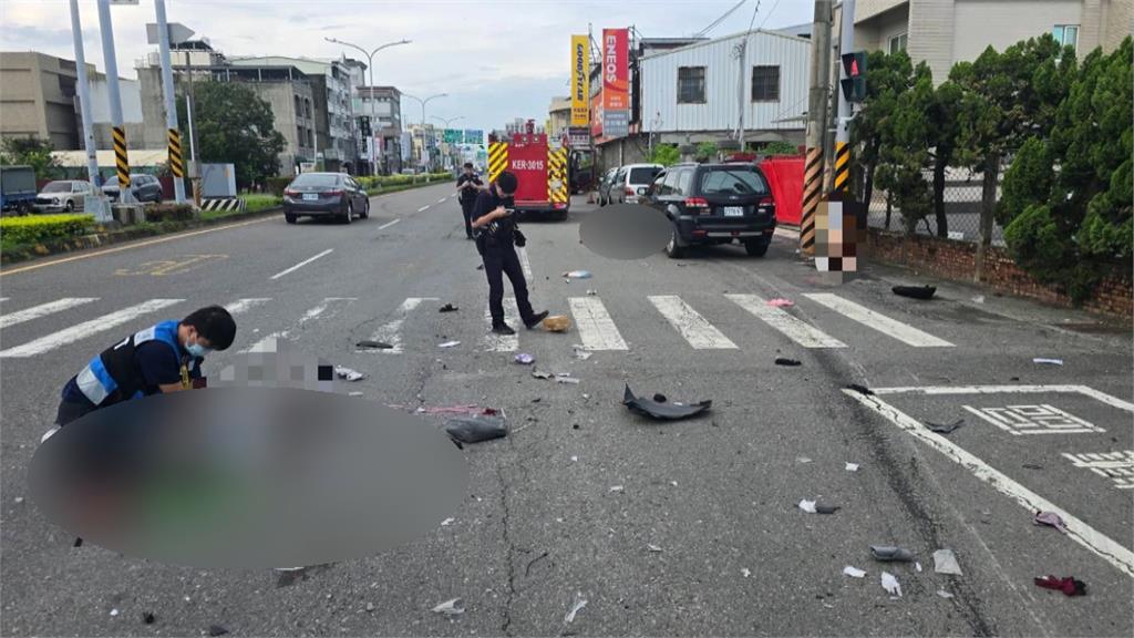 台南死亡車禍！女騎士載母遭車撞飛　雙雙倒地送醫不治