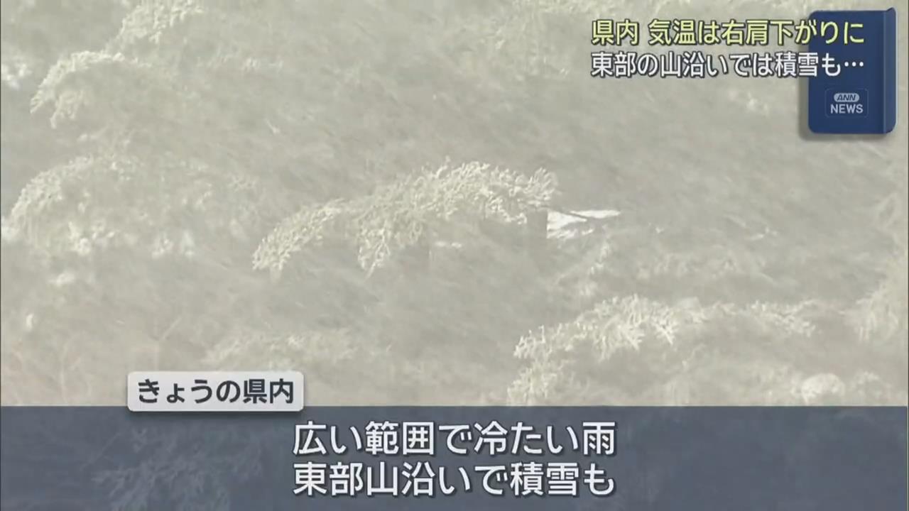 東京氣溫一天之內驟降5度　關東山區降三月雪