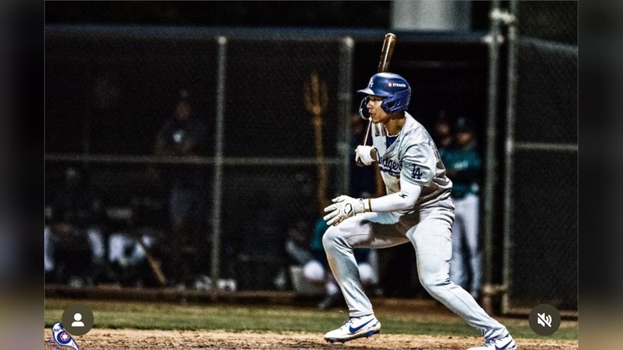 MiLB(影)/道奇「台灣新星」柯敬賢敲三壘安打!連6場安打手感燙離生涯紀錄M3