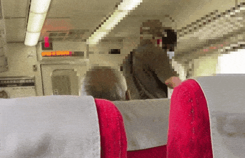 快新聞／拳願火車格鬥賽？一句「關靜音」引爆怒火　乘客全看傻