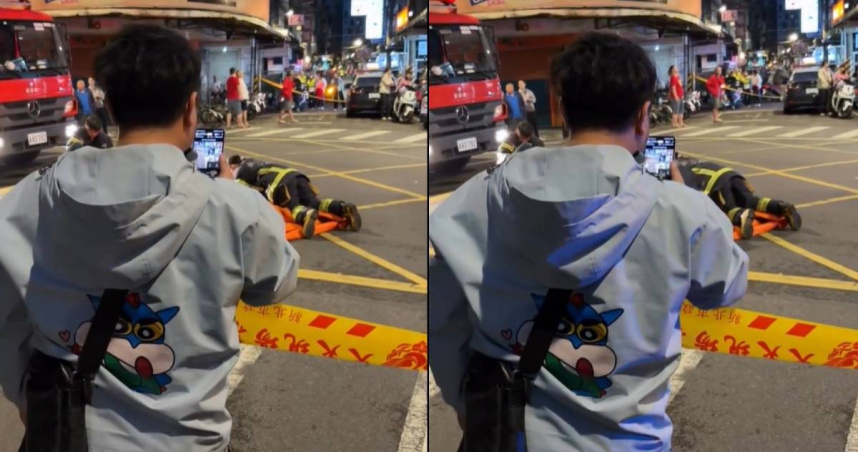 噁男偷拍女消防員狂喊「屁股好翹喔」　遭警約談辯稱：不是在拍她