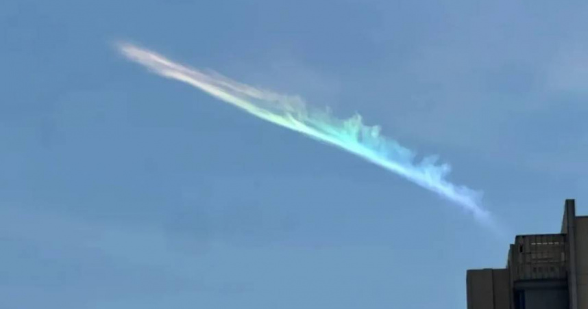 美到像特效！江蘇天空驚現七彩祥雲　專家揭極罕見成因