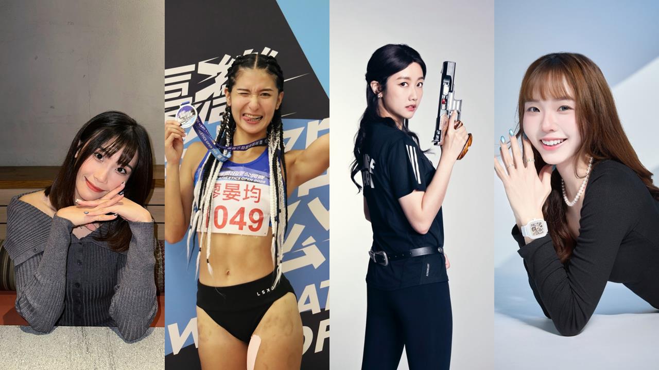 亞運點將錄17/四大金釵席捲亞運賽場!張博雅、廖晏均、吳佳穎、廖苡任颳起美麗風暴
