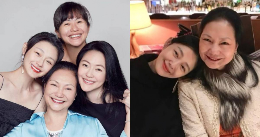 S媽深夜連發三女兒合照！喊話「美容大王回來看我了」　小S：會讓她過溫暖的母親節