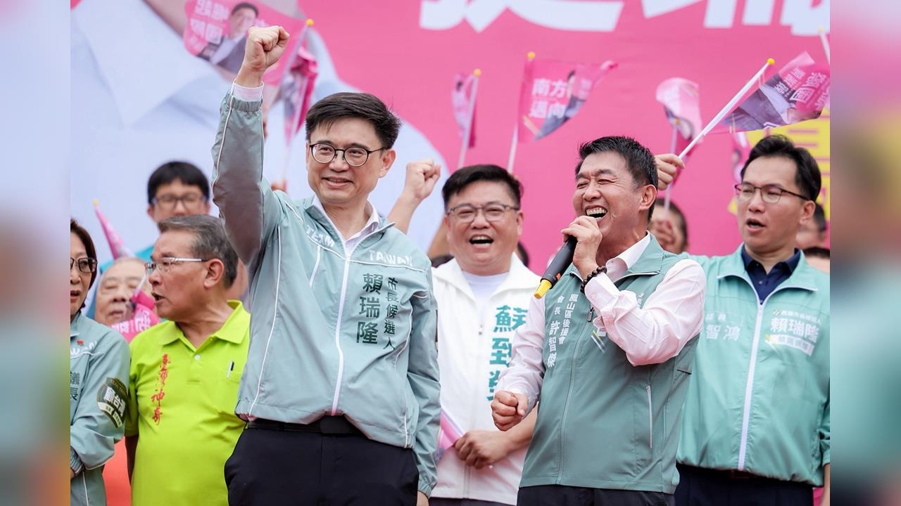 快新聞／高雄藍營剉咧等！人口最大區「44里長集結」猛挺賴瑞隆　許智傑震撼出手