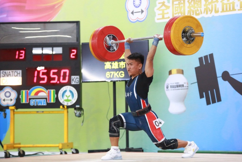 杭州亞運／抓舉、挺舉都列第一！高展宏舉重總和275公斤　將與A組爭獎牌