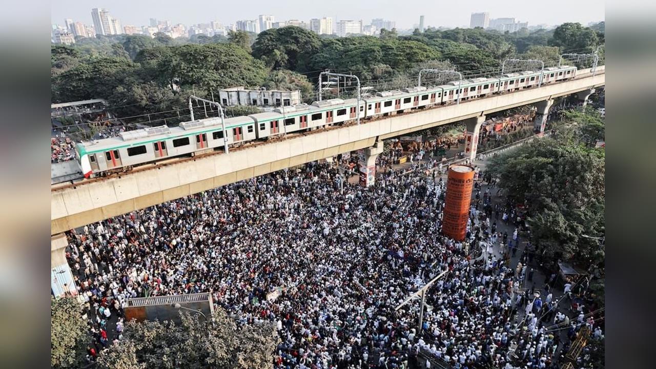 孟加拉學生領袖葬禮　數以萬計民眾送行