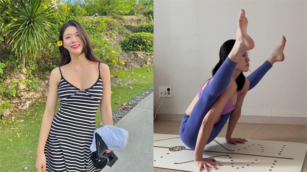 卡達街頭「身體對折」暴紅！南韓瑜伽老師生下寶寶：一生中最棒的事
