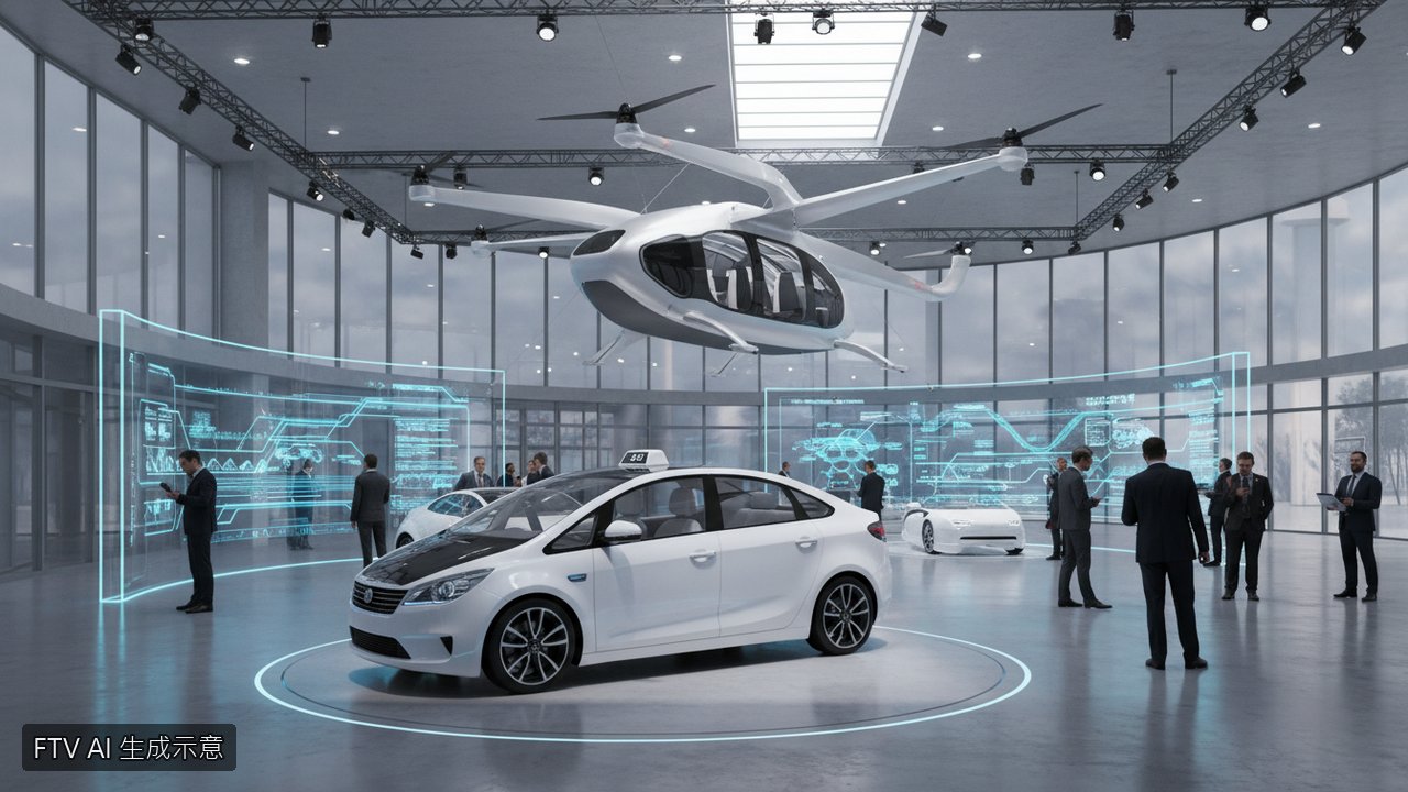 2026北京車展登場！無人計程車與飛行汽車成焦點