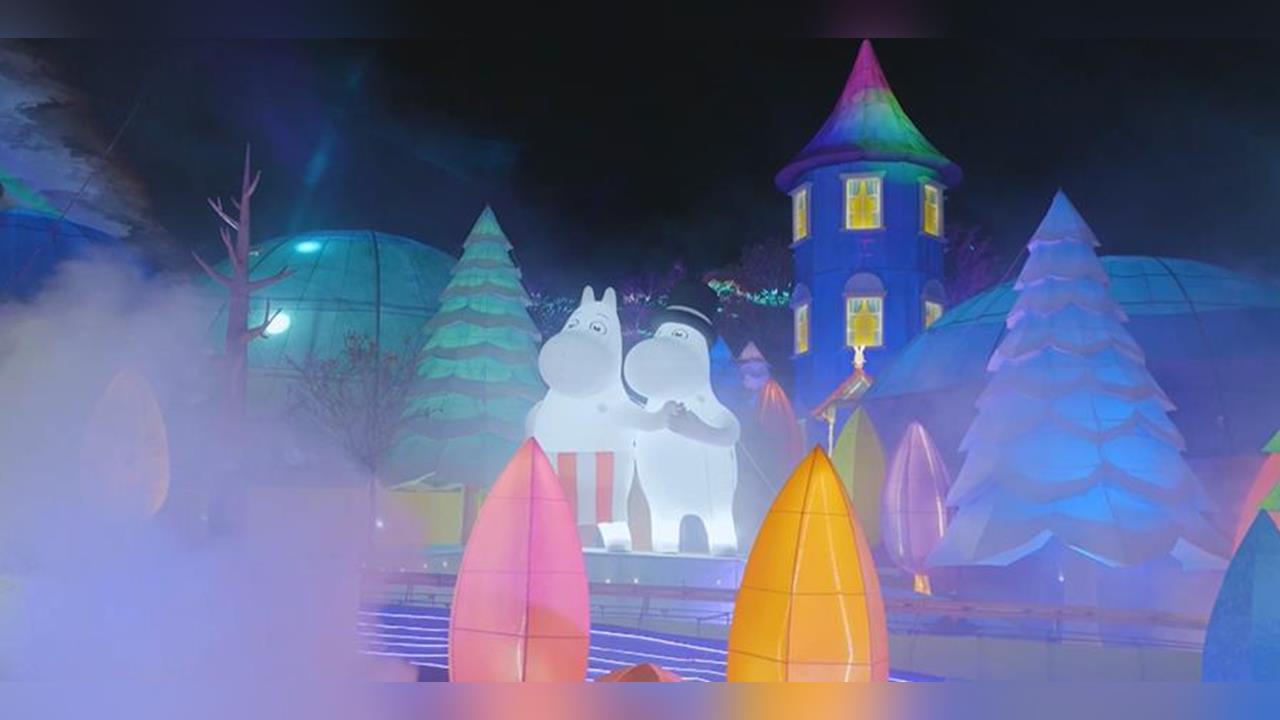 台中超療癒「姆明一族」主燈秀變暗淡 全場觀眾傻眼