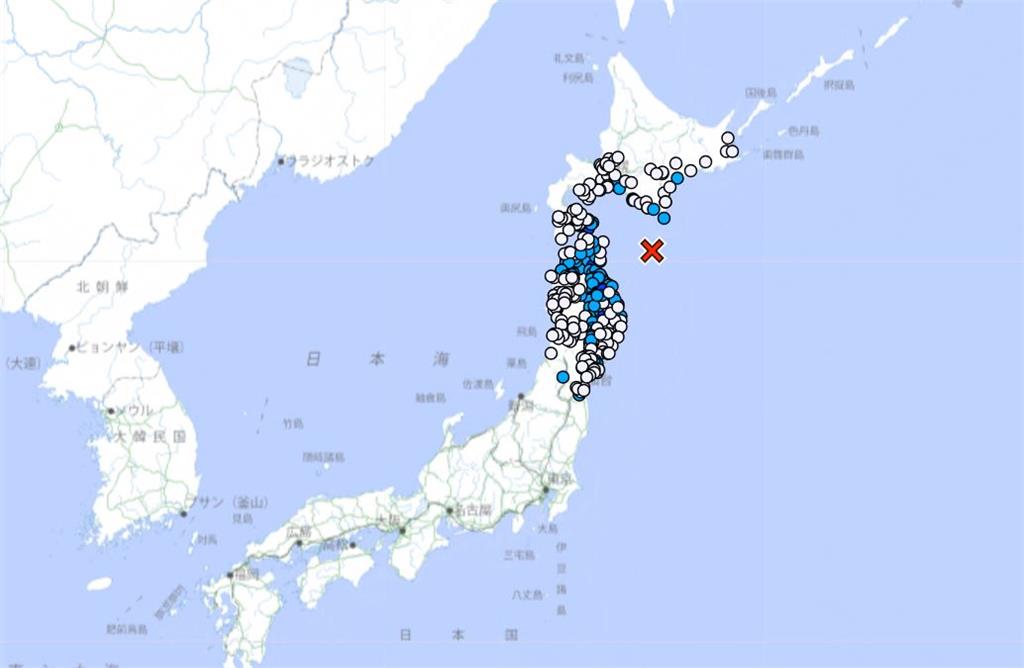 快新聞／日本青森縣東部外海規模5.7地震　最大震度3級