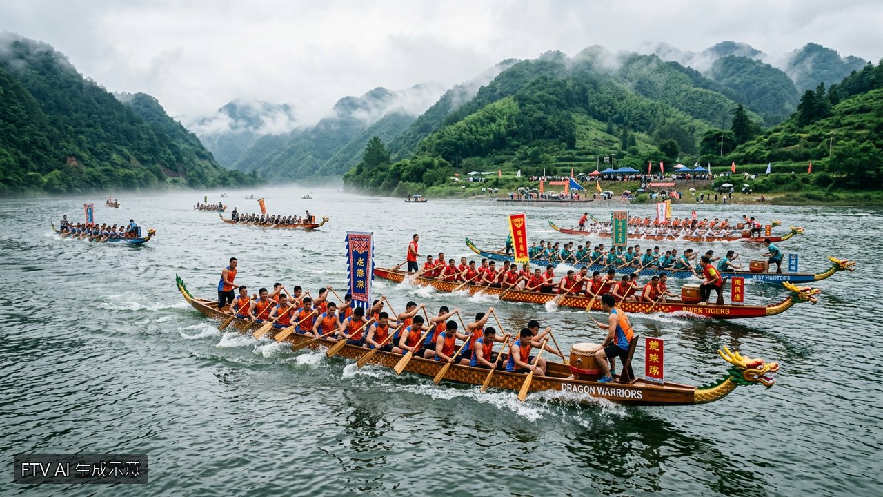輕艇龍舟世界盃湖南登場 16國頂尖好手同場競渡爭冠