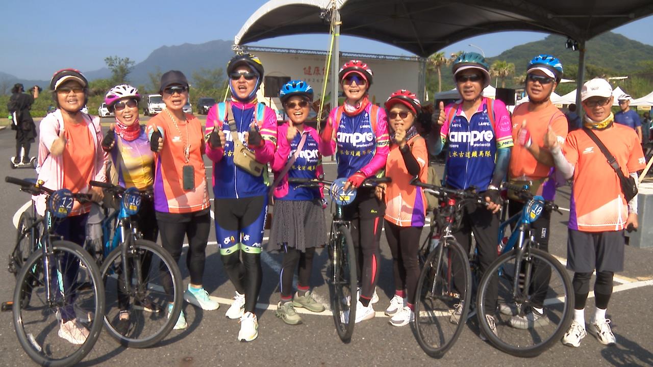 6/3世界自行車日！　陳時中、陳世凱率百人騎鐵馬