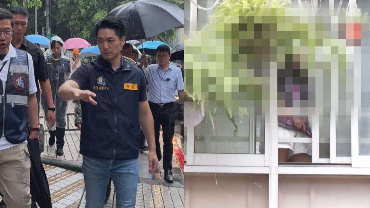蔣萬安現身內湖勘災　遭住戶嗆：不幫忙在樓下吵什麼吵