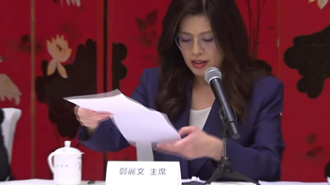 鄭麗文記者會頻提習總書記挨酸 「捧中轟日」言論慘遭打臉
