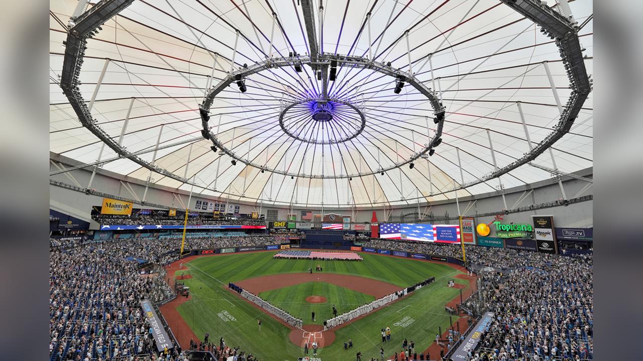 MLB(影)/密爾頓颶風摧殘後重返純品康納球場!睽違561天光芒奪主場第一勝