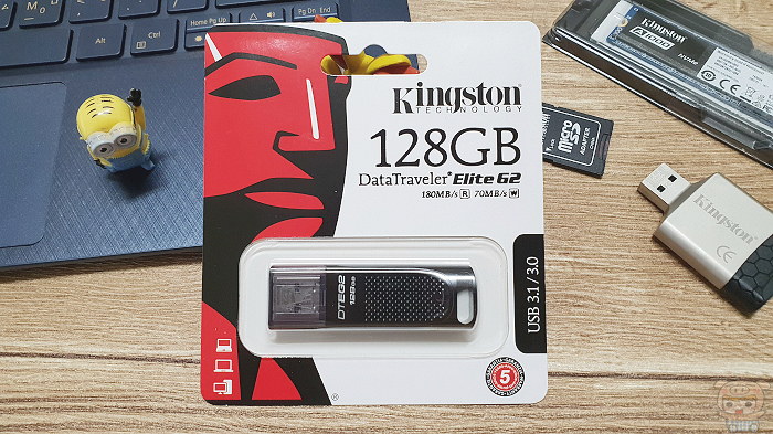 高速上市 防水防震 金士頓 DataTraveler Elite G2 USB3.1 128GB 隨身碟 (DTEG2/128GB) 開箱 評測