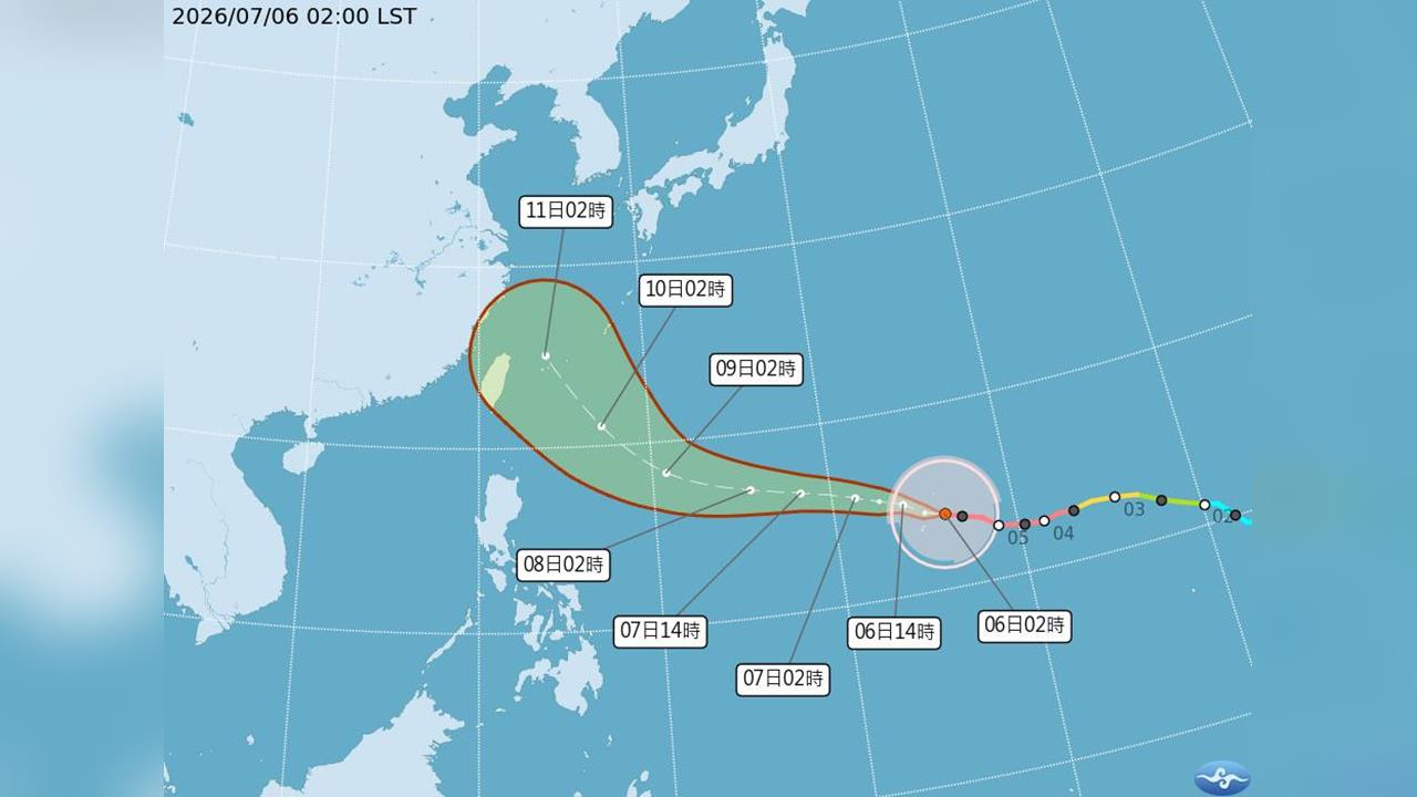 快新聞／颱風假有機會？強颱巴威最新侵襲率曝光「8縣市破五成」北部四縣市最高