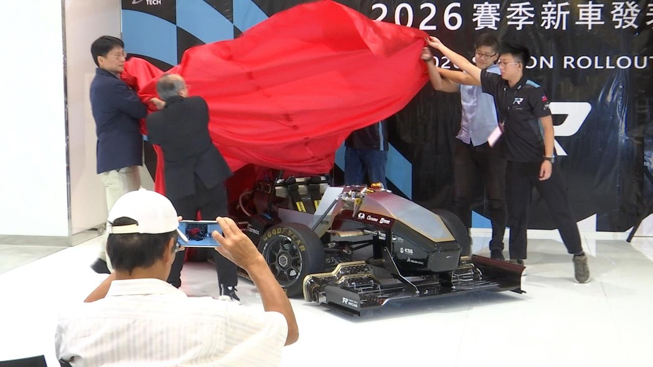 北科大方程式賽車隊耗時2年 打造第九代純電賽車「TTR9」