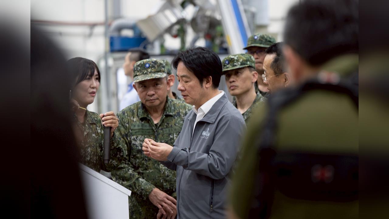 快新聞／立院三讀刪減版軍購！賴清德視導高雄國軍：另提三方式「亡羊補牢」