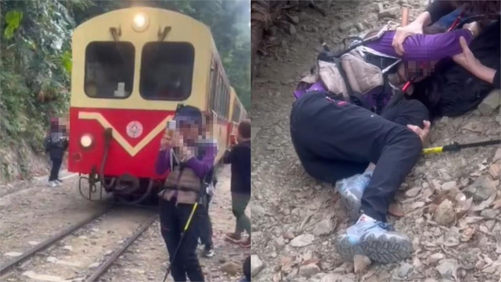 婦人顧著自拍遭小火車撞骨折！林鐵處祭鐵腕「闖入鐵軌者」依公共危險罪法辦