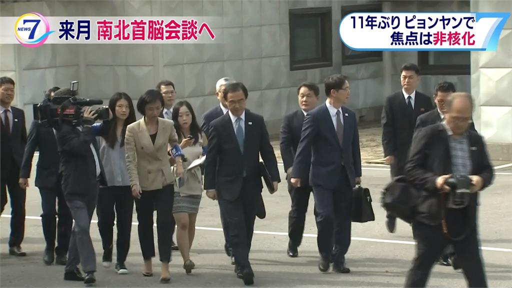週三商討朝韓領袖峰會 南韓將派5人特使團