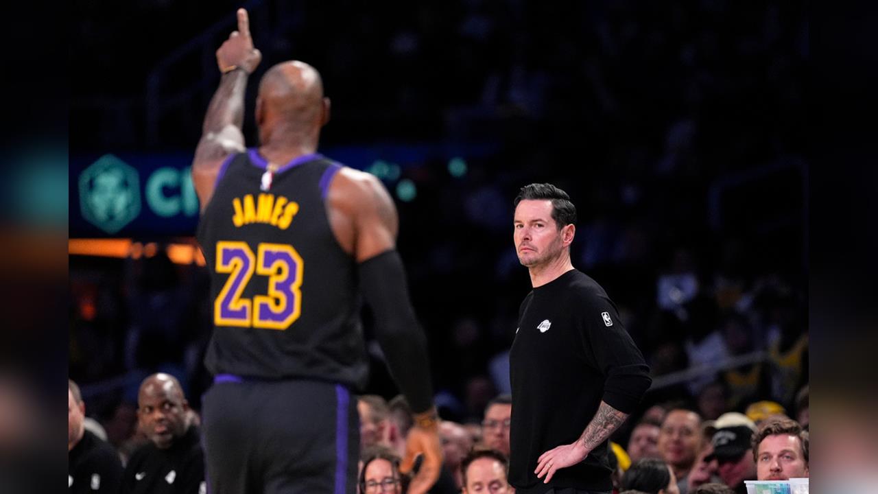 NBA(影)／湖人一月份賽程太密集！總教練取消「一訓練」不要讓詹皇太勞累